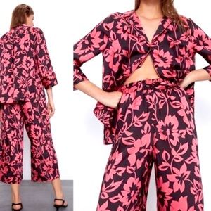 Zara Pink and Black 2 Piece Set